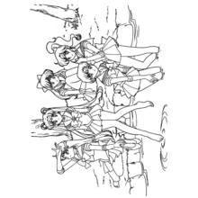 Dibujo Sailor Moon (Anime y Manga) #50239 para imprimir y colorear