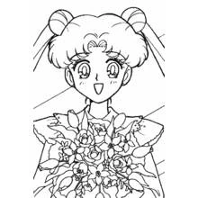 Dibujo Sailor Moon (Anime y Manga) #50250 para imprimir y colorear