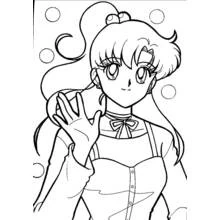 Dibujo Sailor Moon (Anime y Manga) #50265 para imprimir y colorear