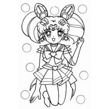 Dibujo Sailor Moon (Anime y Manga) #50317 para imprimir y colorear
