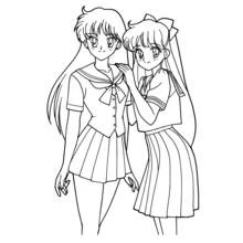 Dibujo Sailor Moon (Anime y Manga) #50319 para imprimir y colorear