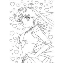 Dibujo Sailor Moon (Anime y Manga) #50339 para imprimir y colorear