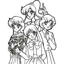 Dibujo Sailor Moon (Anime y Manga) #50342 para imprimir y colorear