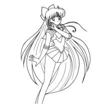 Dibujo Sailor Moon (Anime y Manga) #50352 para imprimir y colorear