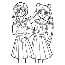 Dibujo Sailor Moon (Anime y Manga) #50355 para imprimir y colorear
