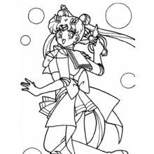Dibujo Sailor Moon (Anime y Manga) #50382 para imprimir y colorear