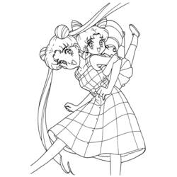 Dibujo Sailor Moon (Anime y Manga) #50384 para imprimir y colorear