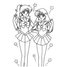 Dibujo Sailor Moon (Anime y Manga) #50396 para imprimir y colorear