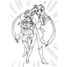 Dibujo Sailor Moon (Anime y Manga) #50416 para imprimir y colorear