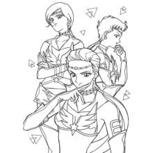Dibujo Sailor Moon (Anime y Manga) #50427 para imprimir y colorear