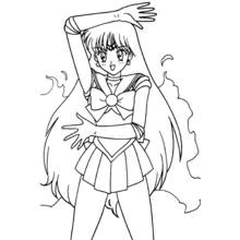 Dibujo Sailor Moon (Anime y Manga) #50439 para imprimir y colorear