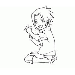 Dibujo para colorear: Sasuke (Anime y Manga) #171406 - Dibujos para Colorear e Imprimir Gratis