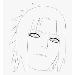 Dibujo para colorear: Sasuke (Anime y Manga) #171421 - Dibujos para Colorear e Imprimir Gratis