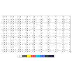 Dibujo para colorear: Arte Pixelado (Aprendizaje y Educación) #201987 - Dibujos para Colorear e Imprimir Gratis