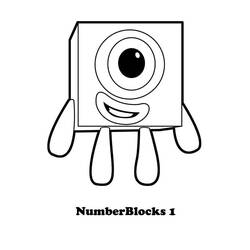 Dibujo para colorear: Bloques de Números (Aprendizaje y Educación) #186678 - Dibujos para Colorear e Imprimir Gratis