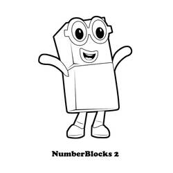 Dibujo para colorear: Bloques de Números (Aprendizaje y Educación) #186679 - Dibujos para Colorear e Imprimir Gratis