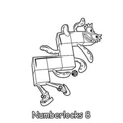 Dibujo para colorear: Bloques de Números (Aprendizaje y Educación) #186683 - Dibujos para Colorear e Imprimir Gratis