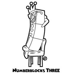 Dibujo para colorear: Bloques de Números (Aprendizaje y Educación) #186692 - Dibujos para Colorear e Imprimir Gratis
