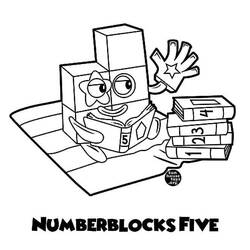 Dibujo para colorear: Bloques de Números (Aprendizaje y Educación) #186694 - Dibujos para Colorear e Imprimir Gratis