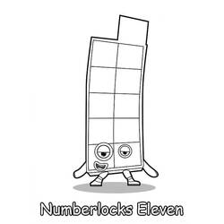 Dibujo para colorear: Bloques de Números (Aprendizaje y Educación) #186700 - Dibujos para Colorear e Imprimir Gratis