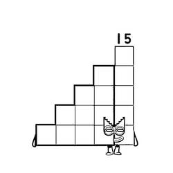 Dibujo para colorear: Bloques de Números (Aprendizaje y Educación) #186702 - Dibujos para Colorear e Imprimir Gratis