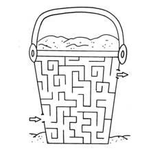 Dibujo para colorear: Laberintos (Aprendizaje y Educación) #126423 - Dibujos para Colorear e Imprimir Gratis
