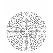 Dibujo para colorear: Laberintos (Aprendizaje y Educación) #126425 - Dibujos para Colorear e Imprimir Gratis