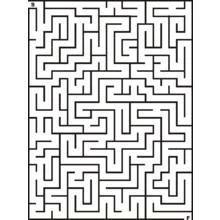 Dibujo para colorear: Laberintos (Aprendizaje y Educación) #126436 - Dibujos para Colorear e Imprimir Gratis