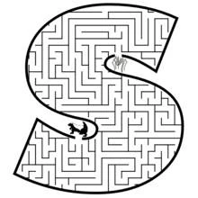 Dibujo para colorear: Laberintos (Aprendizaje y Educación) #126456 - Dibujos para Colorear e Imprimir Gratis