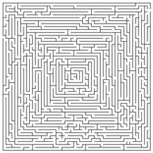 Dibujo para colorear: Laberintos (Aprendizaje y Educación) #126485 - Dibujos para Colorear e Imprimir Gratis