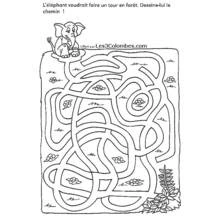 Dibujo para colorear: Laberintos (Aprendizaje y Educación) #126521 - Dibujos para Colorear e Imprimir Gratis