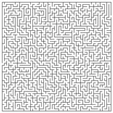 Dibujo para colorear: Laberintos (Aprendizaje y Educación) #126539 - Dibujos para Colorear e Imprimir Gratis