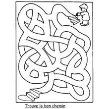 Dibujo para colorear: Laberintos (Aprendizaje y Educación) #126552 - Dibujos para Colorear e Imprimir Gratis