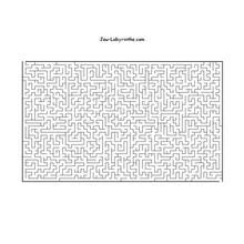 Dibujo para colorear: Laberintos (Aprendizaje y Educación) #126647 - Dibujos para Colorear e Imprimir Gratis