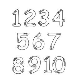 Dibujo para colorear: Número (Aprendizaje y Educación) #192706 - Dibujos para Colorear e Imprimir Gratis