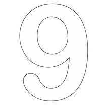 Dibujo para colorear: Números (Aprendizaje y Educación) #125157 - Dibujos para Colorear e Imprimir Gratis