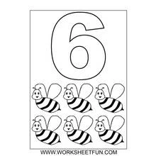 Dibujo para colorear: Números (Aprendizaje y Educación) #125211 - Dibujos para Colorear e Imprimir Gratis
