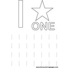 Dibujo para colorear: Números (Aprendizaje y Educación) #125340 - Dibujos para Colorear e Imprimir Gratis