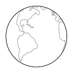Dibujo para colorear: Planeta (Sistema Solar) (Aprendizaje y Educación) #157626 - Dibujos para Colorear e Imprimir Gratis