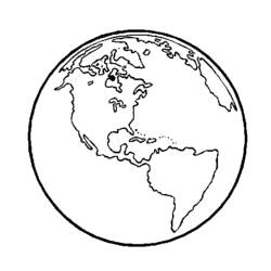 Dibujo para colorear: Planeta (Sistema Solar) (Aprendizaje y Educación) #157634 - Dibujos para Colorear e Imprimir Gratis