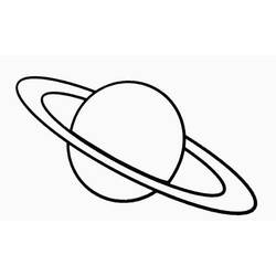Dibujo para colorear: Planeta (Sistema Solar) (Aprendizaje y Educación) #157679 - Dibujos para Colorear e Imprimir Gratis