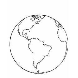 Dibujo para colorear: Planeta (Sistema Solar) (Aprendizaje y Educación) #157699 - Dibujos para Colorear e Imprimir Gratis