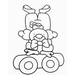 Dibujo para colorear: Acróbata (Carreras y Profesiones) #87248 - Dibujos para Colorear e Imprimir Gratis