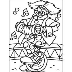 Dibujo para colorear: Acróbata (Carreras y Profesiones) #87308 - Dibujos para Colorear e Imprimir Gratis
