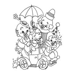 Dibujo para colorear: Acróbata (Carreras y Profesiones) #87353 - Dibujos para Colorear e Imprimir Gratis