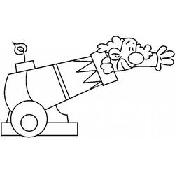 Dibujo para colorear: Acróbata (Carreras y Profesiones) #87483 - Dibujos para Colorear e Imprimir Gratis
