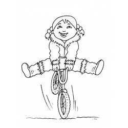 Dibujo para colorear: Acróbata (Carreras y Profesiones) #87571 - Dibujos para Colorear e Imprimir Gratis