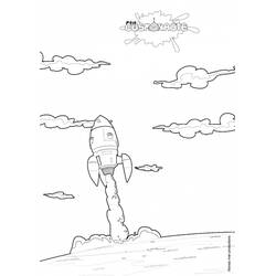 Dibujo para colorear: Astronauta (Carreras y Profesiones) #87621 - Dibujos para Colorear e Imprimir Gratis