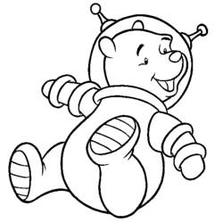 Dibujo para colorear: Astronauta (Carreras y Profesiones) #87626 - Dibujos para Colorear e Imprimir Gratis