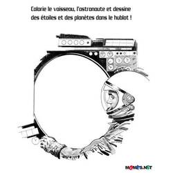 Dibujo para colorear: Astronauta (Carreras y Profesiones) #87632 - Dibujos para Colorear e Imprimir Gratis